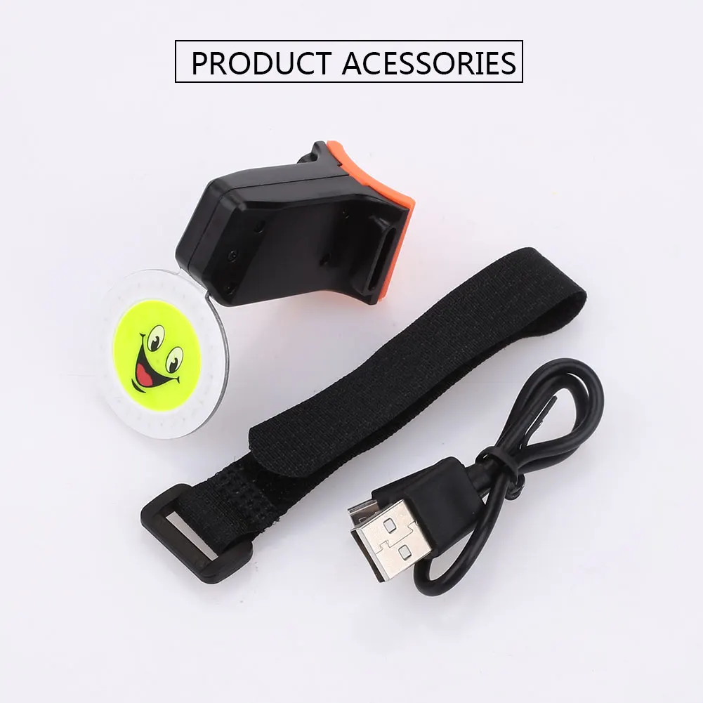 Черный USB Перезаряжаемый велосипедный светодиодный фонарь с пятью режимами 250мА, задний светильник, Водонепроницаемый COB задний фонарь, передний светильник