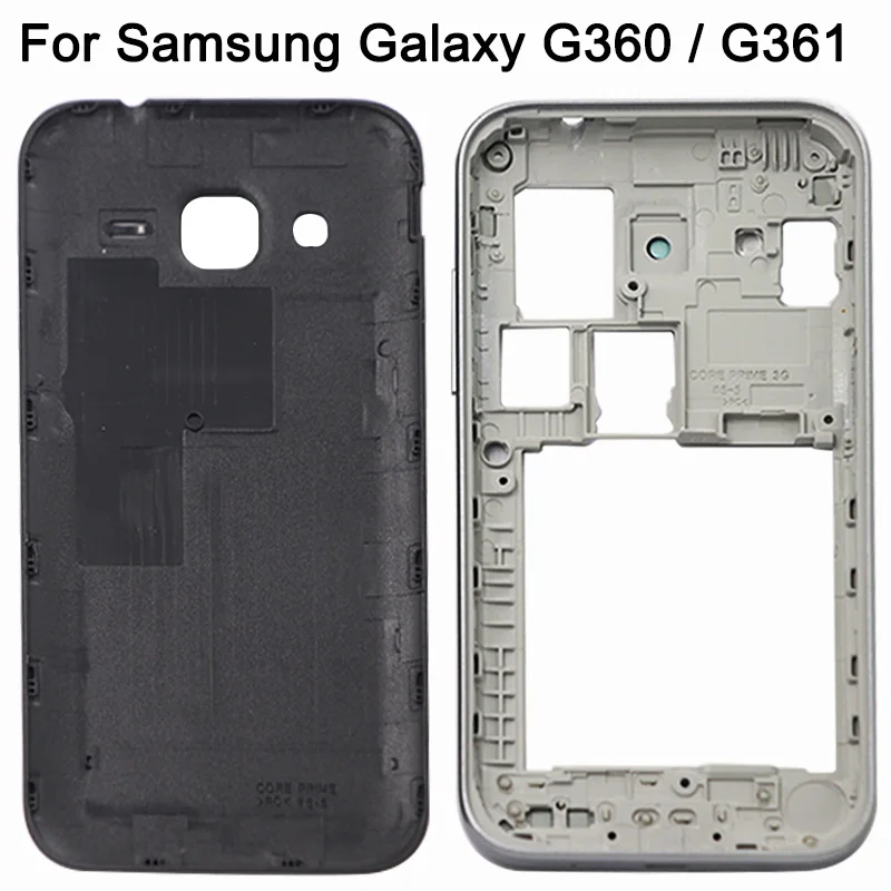 G360 чехол для батареи для samsung Galaxy Core Prime G360/G361 чехол для корпуса задняя крышка пластиковая дверь