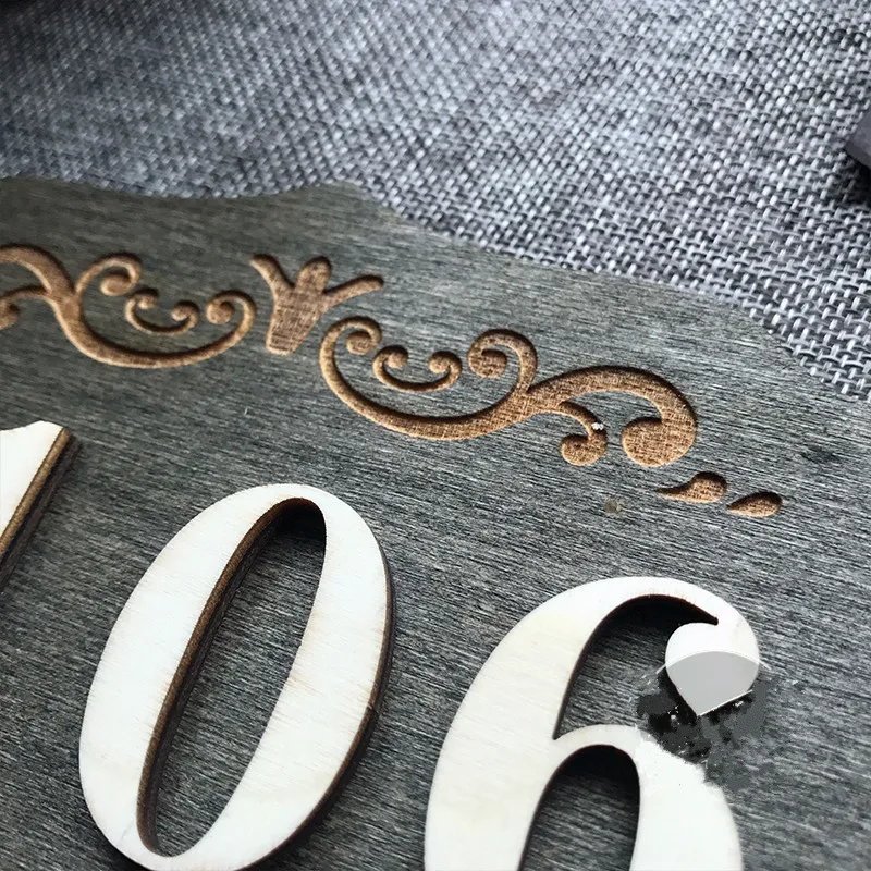 Табличка с цифрами для дома деревянная табличка гостиницы отеля|Дверные