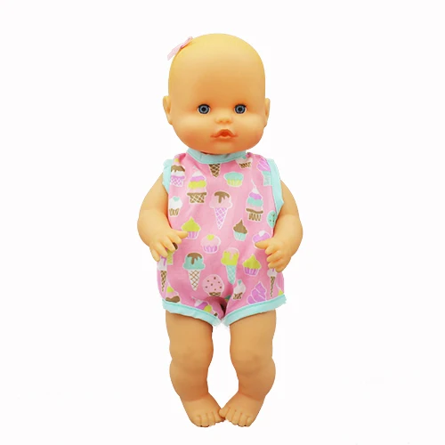 Короткие комбинезоны подходят 35 см Nenuco кукла Nenuco y su Hermanita аксессуары для кукол - Цвет: 4