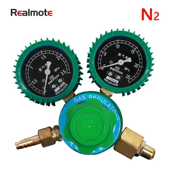 

Realmote Shockproof nitrogen pressure reducer tire inflatable meter gas regulator used for welding and cutting tools