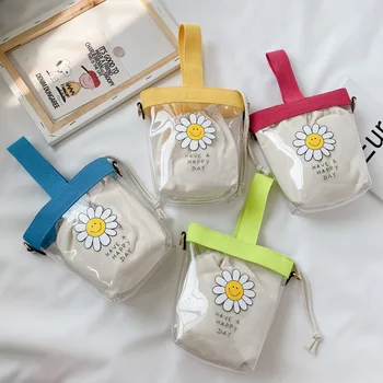 

Children's Mini Handbags 2020 Summer Transparent Jelly Crossbody Bags for Kids Girls Small Coin Wallet Bag Baby Clear Purse