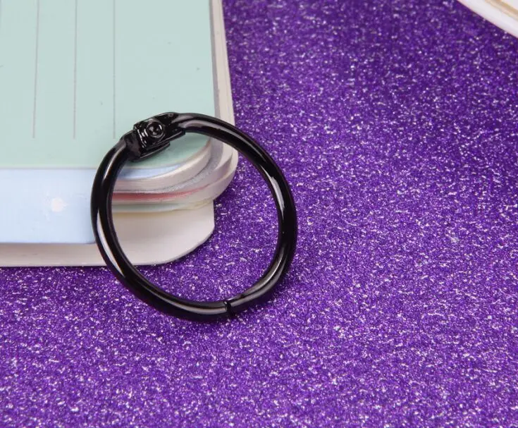 30 мм металлическое кольцо для открывания болванное Кольцо Золотое настольное кольцо с календарем альбомом Зажим Кольцо с пряжкой