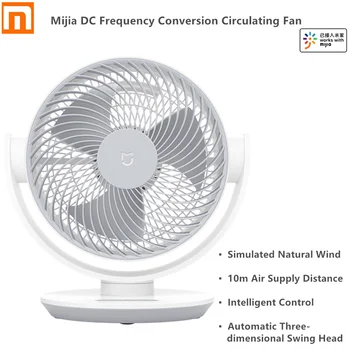 

Xiaomi Mijia DC Frequency Conversion Circulating Fan Large Air Volume 3-dimensional Circulation Swing Head Work with Mi Home App