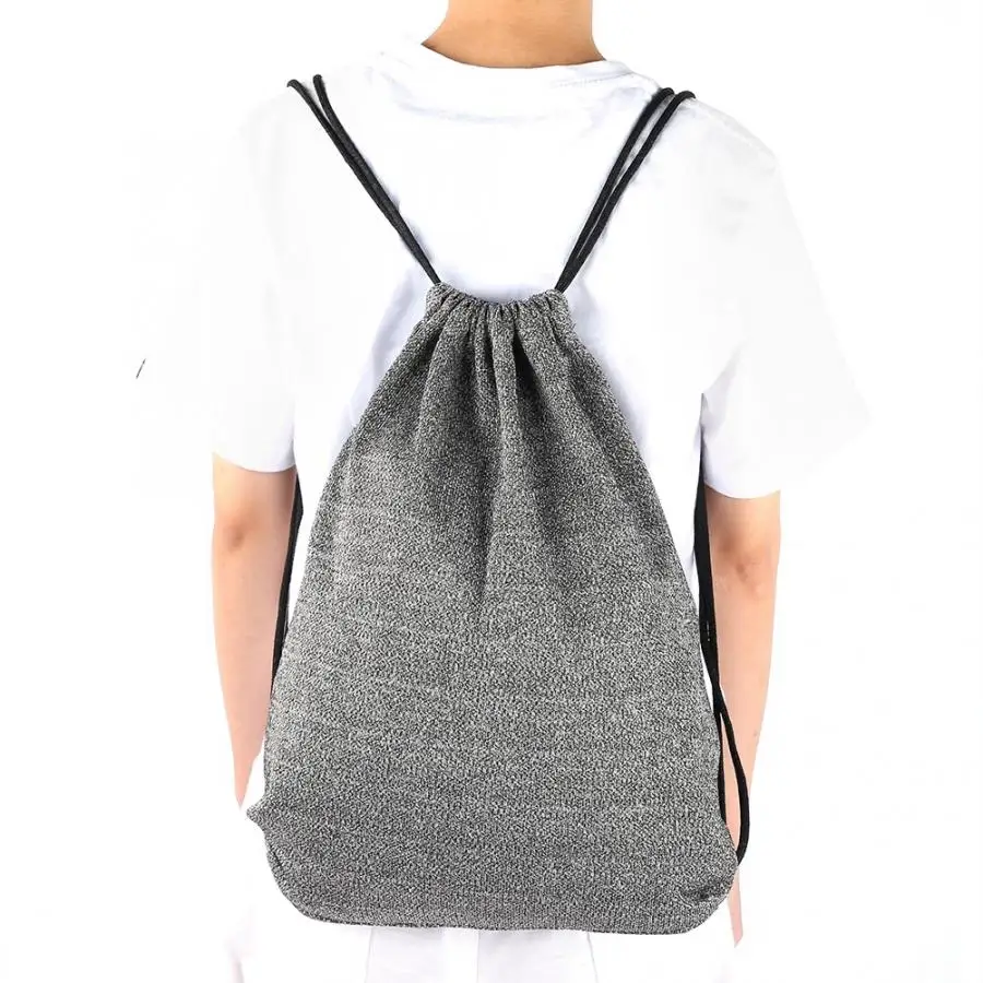 Anti-theft Bag PE Grade Anti Theft Cut Proof Drawstring Portable Travel Safety Backpack Waterproof Short Trip Chest | Безопасность и