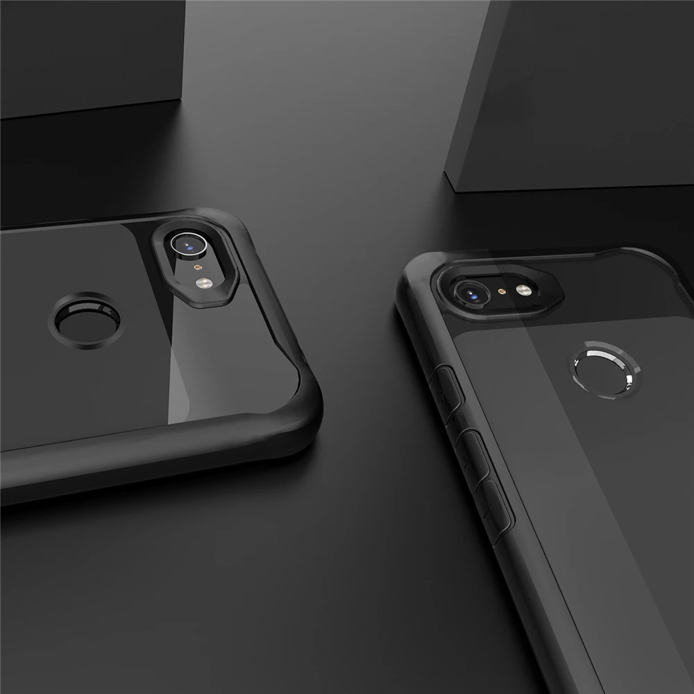 Чехол для Google Pixel 3 3a XL Lite прозрачный защитный чехол накладка XL3 2 ТПУ + ПК
