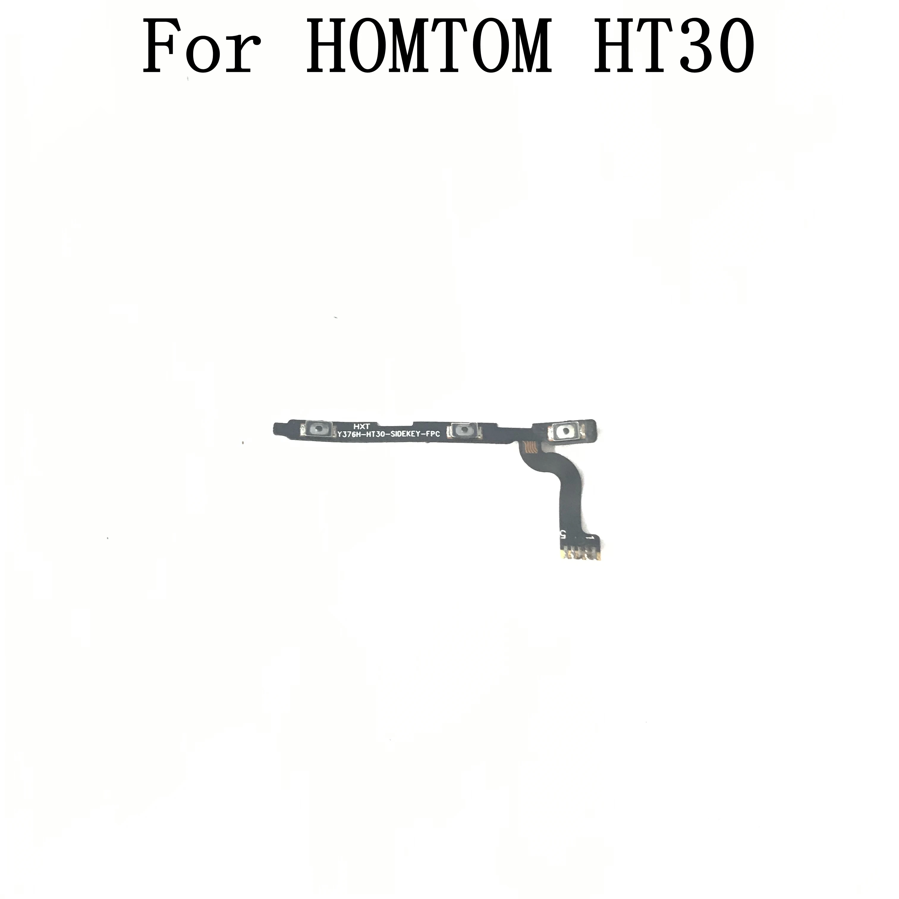 Used HT30 используется кнопка включения питания+ клавиша громкости гибкий кабель FPC for HOMTOM HT30 ремонт починка Замена части