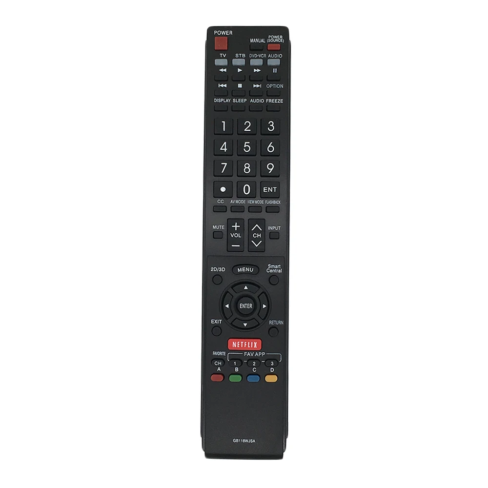 Пульт дистанционного управления GB118WJSA для Sharp AQUOS TV GB004WJSA GB005WJSA GB105WJSA GA890WJSA GA935WJSA