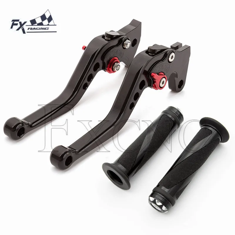 

CNC Adjustable Brake Clutch Motorcycle Brake Clutch Lever Hand Grips Set For Hyosung GT650R GT250R GT 250 650 2006-2009 2007