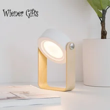 Foldable Touch Dimmable Reading LED Night Light Portable Lantern Lamp USB Rechargeable for Children Kids Gift Bedside Bedroom