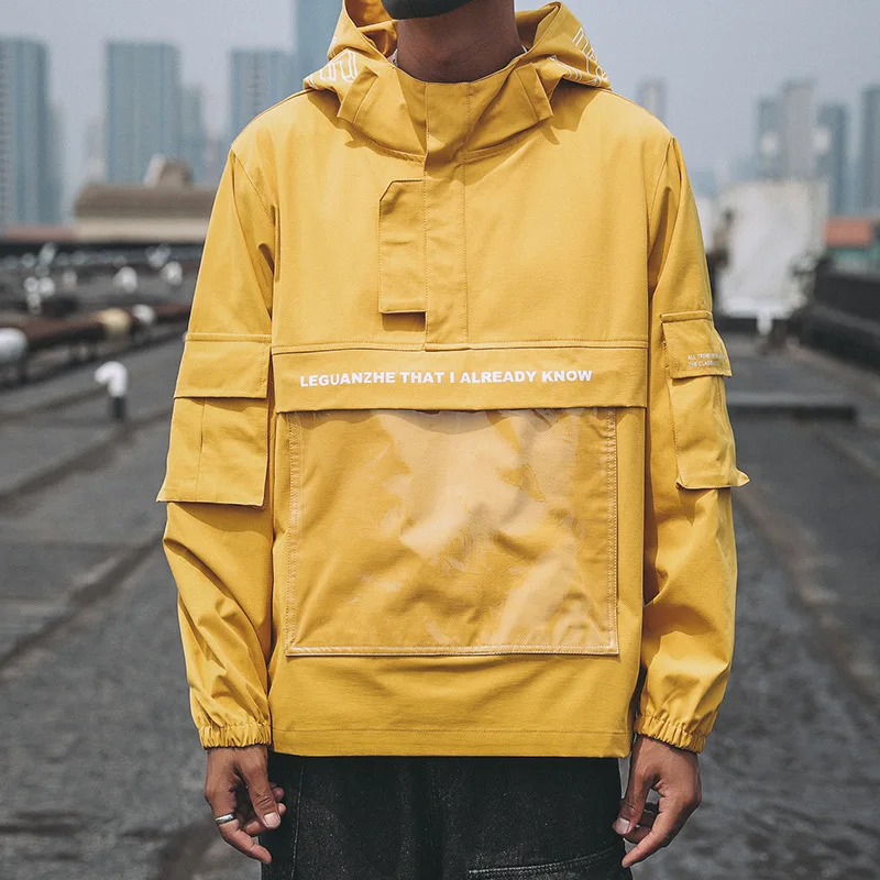 

Northern Boundary Men'S Wear Shu 2019 Autumn And Winter New Style Japanese-style Large Size Printed Pullover Coat