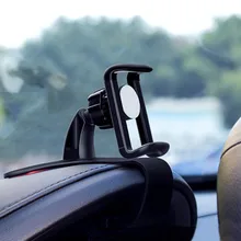 360 Автомобильный держатель для приборной панели, ударопрочный Кронштейн для сотового телефона, gps, компактный и легкий дизайн