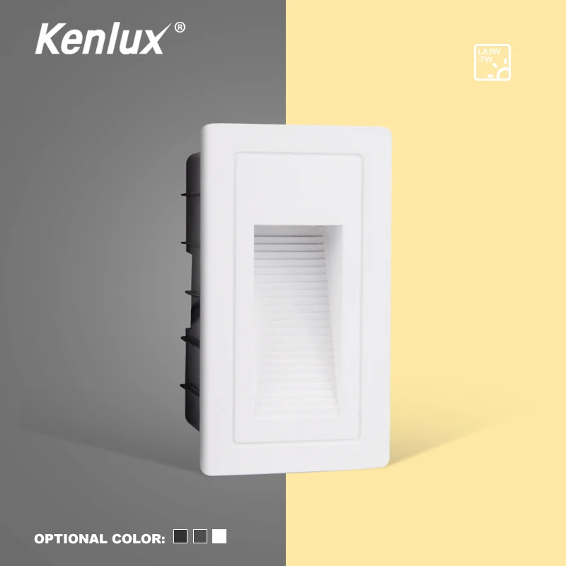 Светодиодный прожектор Kenlux с монолитным блоком светодиодов современный