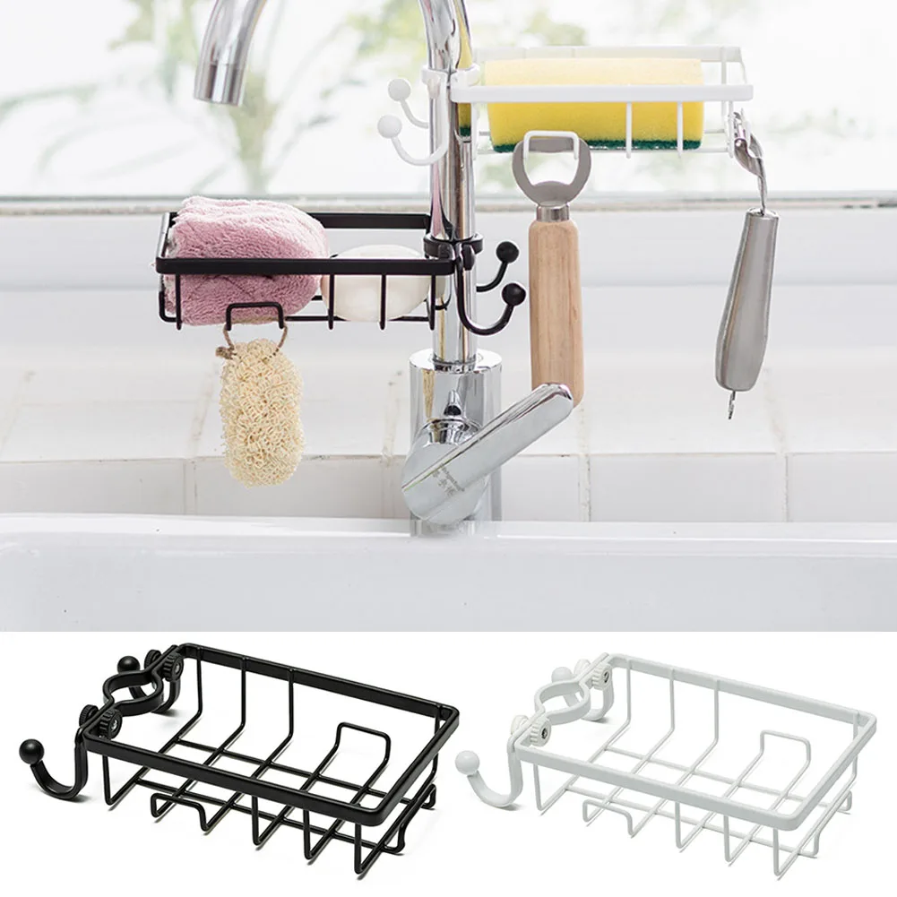 Kitchen Accessories Adjustable Creative Wrought Iron Drain Free