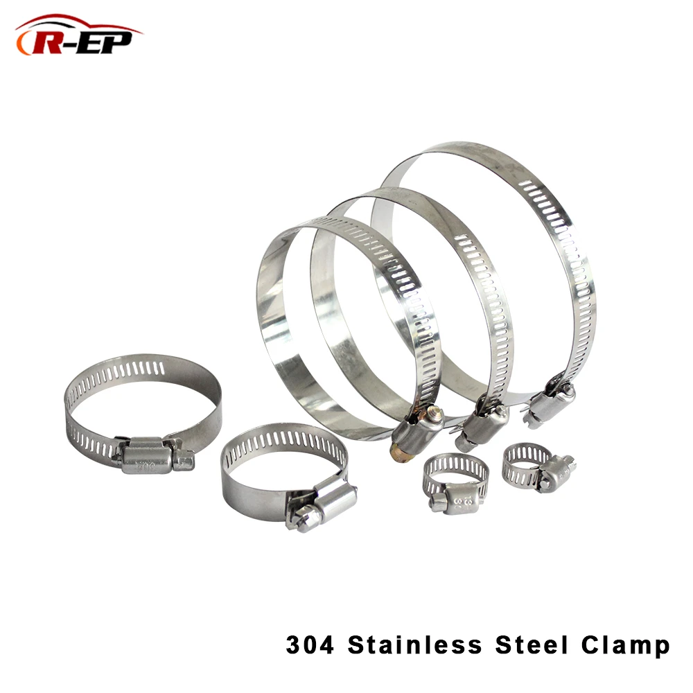 1PCS High Quality 304 Stainless Steel Clamp Screw Worm Drive for Hose 6