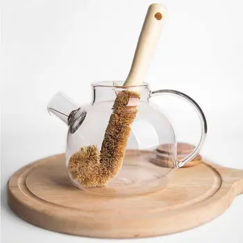 

Handmade Cleaning Brush Foam Bottle Decanter Glass Bar Cleaner Practical Kitchen Washing Tool For Dishes Skillets Pans Pots