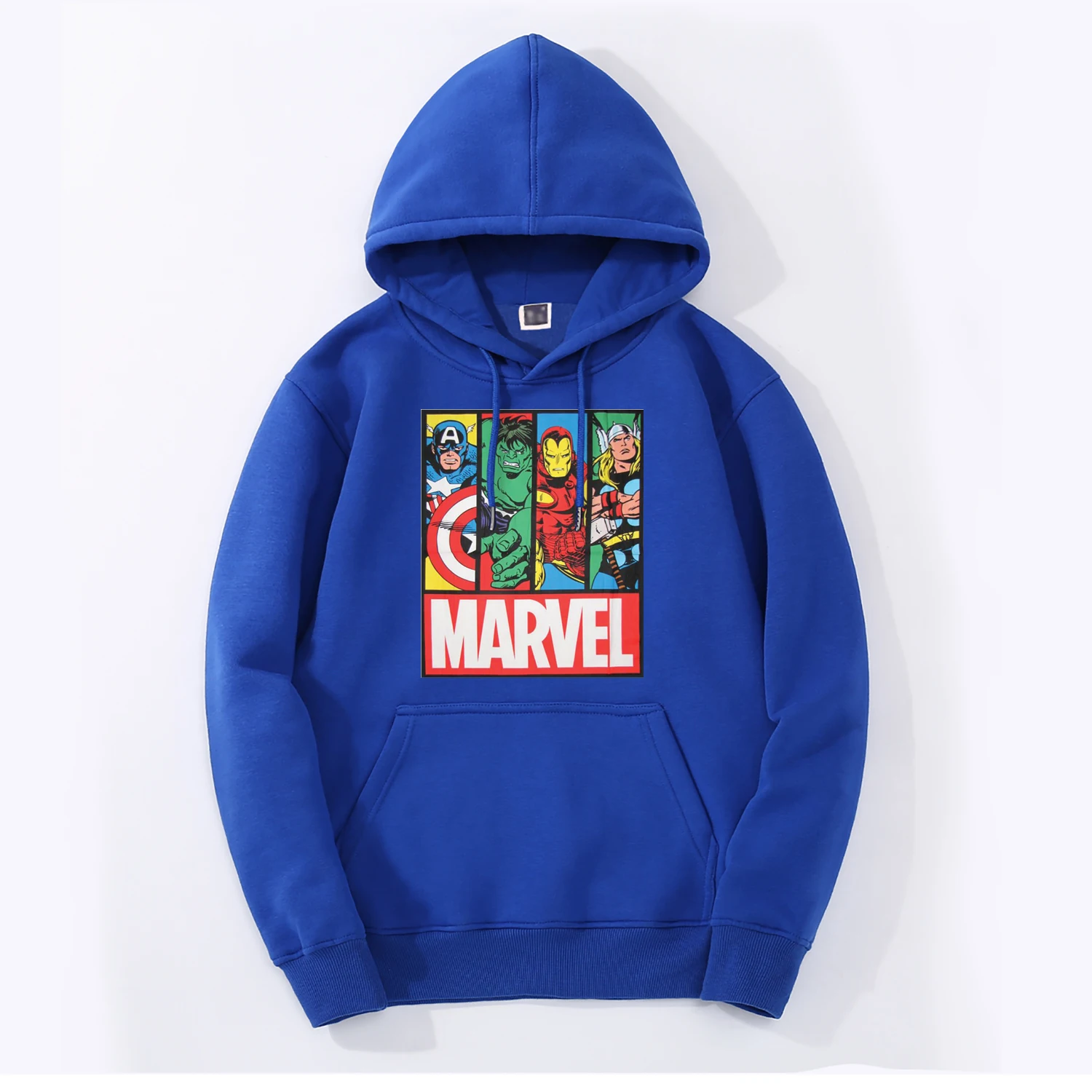 Blue 6 Новинка, мужские кофты с капюшоном "Marvel", супер герой, Мстители, конец игры, толстовка, Повседневная флисовая, Железный человек, Халк, с капюшоном, спортивный костюм, хип-хоп Уличная одежда - Цвет: Blue 6