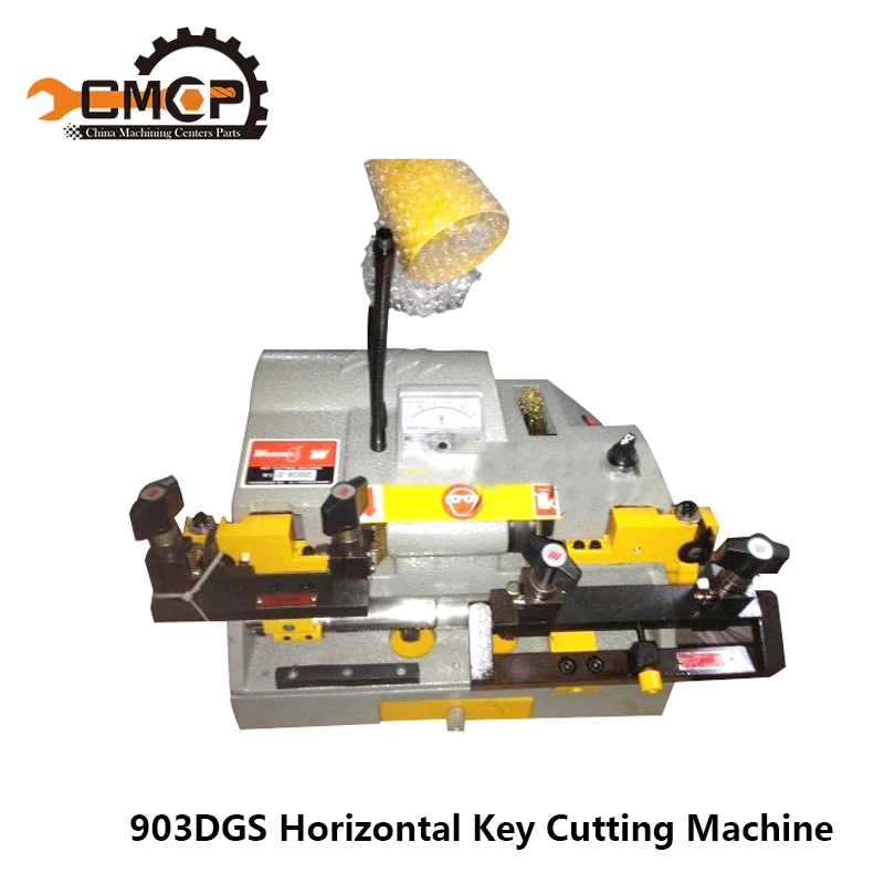 

903DGS Horizontal Double-Head Key Cutting Machine Duplicate 120W Key Machines For Making Car Key Locksmith Tool Key Copy Machine