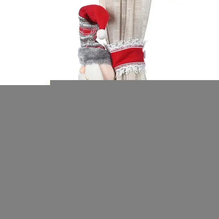 Christmas Cartoon Doll Curtain Buckle Home Window Decorative Accessories Navidad Ornaments for Home Decoration
