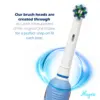Replacement Toothbrush head For Oral B For Cross Action Electric Toothbrush Brush Heads Vitality nozzles 6