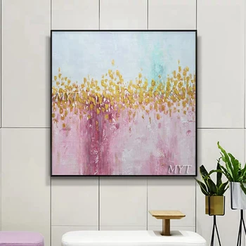 

Large Home Decor Art Abstract Gold Paintings Art Hand-painted Oil Painting Fine Art Wall Pictures Artwork Canvas Art Wall Decor