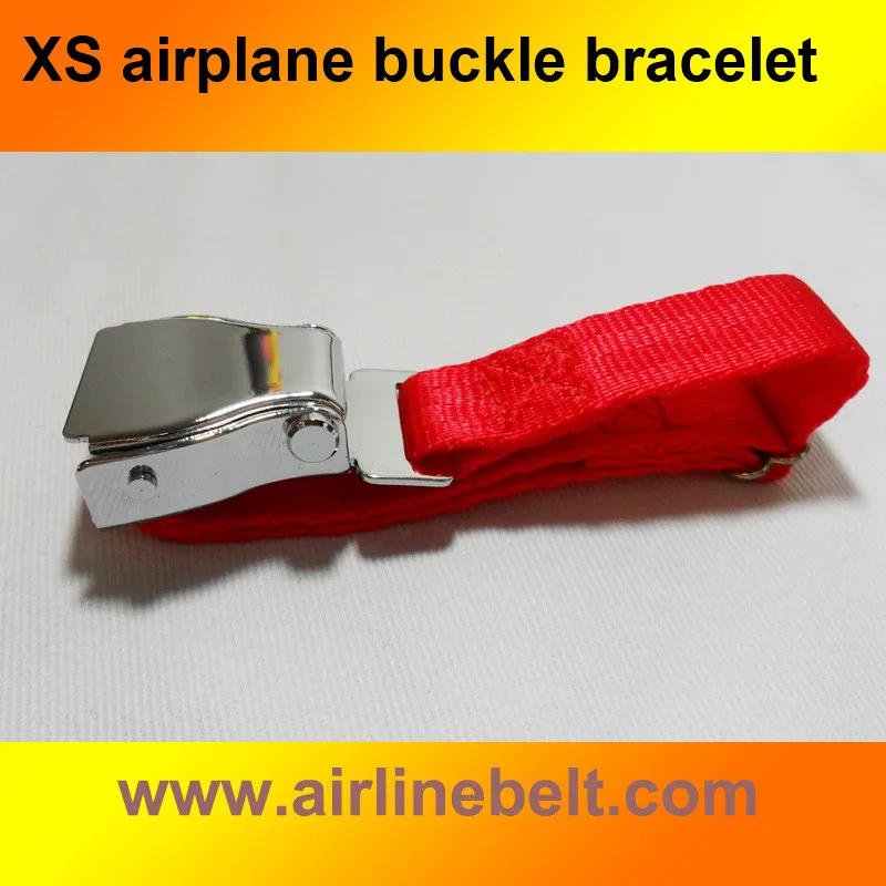 

WHWB airplane seat belt buckle bracelet & bangles silver buckle Metal texture Novel style Simple and easy to wear DIY jewelry