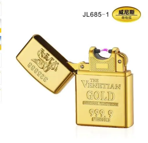 USB дуговые зажигалки зарядка ветрозащитная металлическая зажигалка истребитель танк войны в форме креативного табака курительная зажигалка - Цвет: 7 single arc