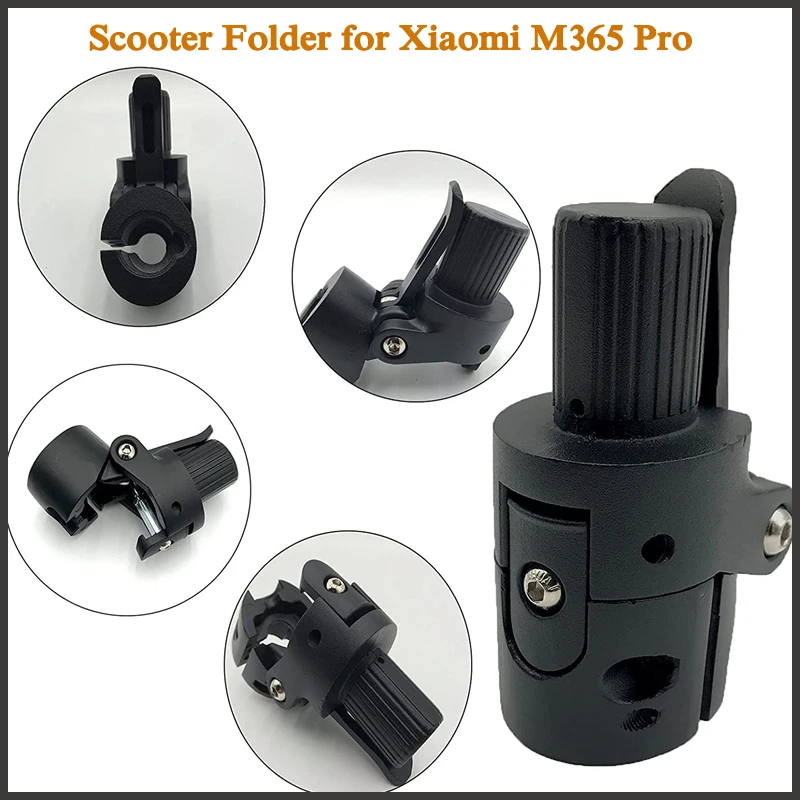 

Folding Pole Base for Xiaomi M365/Pro Electric Scooter Accessories Lock Screw Hook Metal Connector Base Replacement Spare Parts