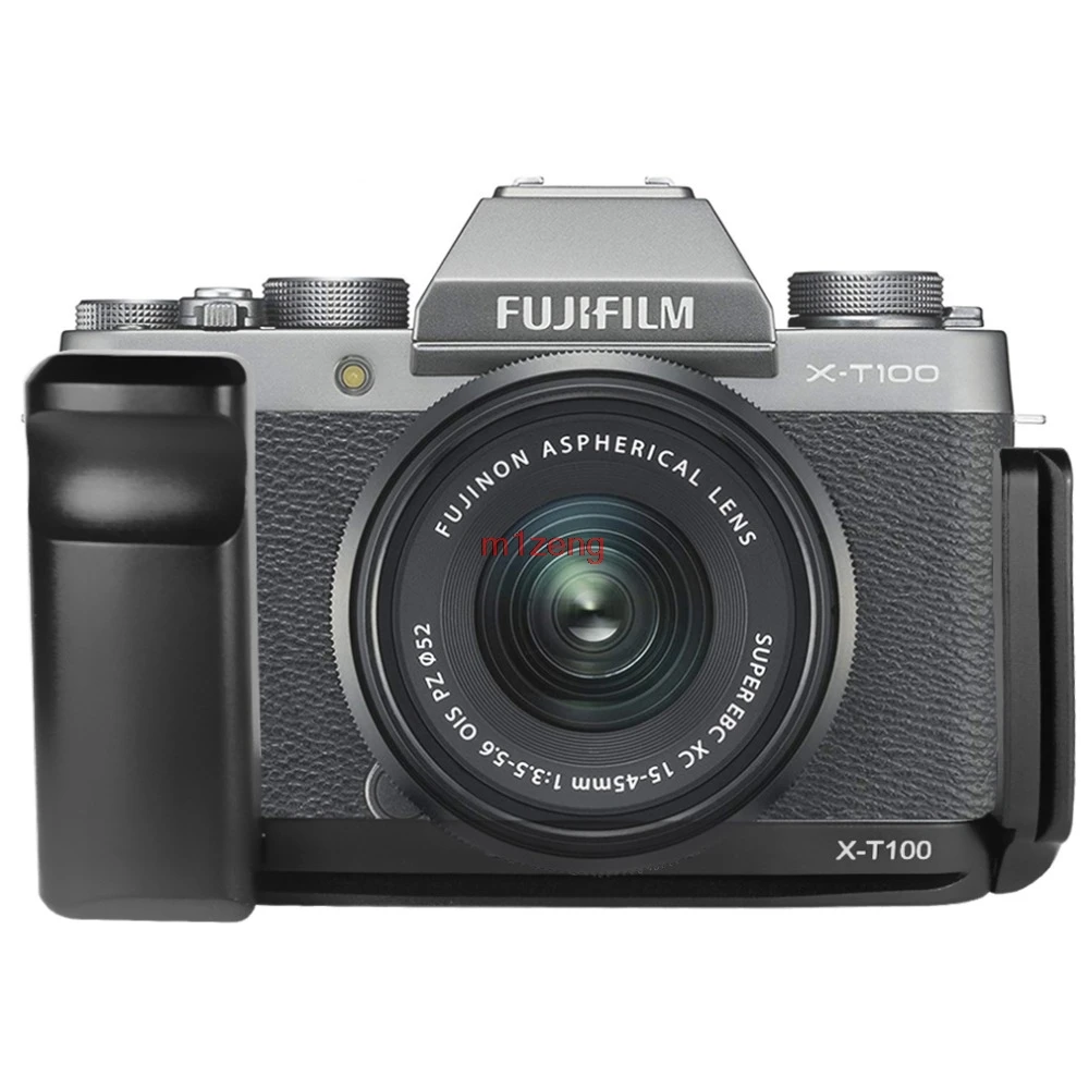 XT100 Вертикальная быстросъемная l-пластина/кронштейн держатель рукоятка для Fuji Fujifilm X-T100 RRS SUNWAYFOTO Markins совместимый