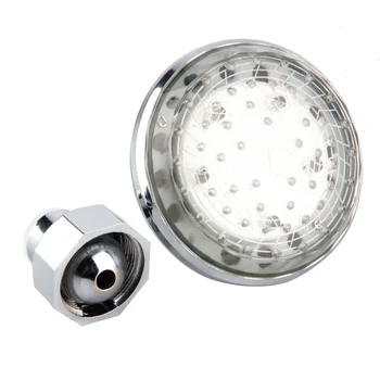 

Hot Worldwide LED Light 7 Color Changing Water Glow Shower Head Bathroom Home