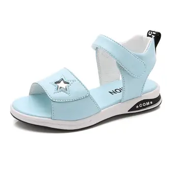 

Kids Baby Sandals Girls Summer Sports Shoes Butterfly Children Beach Sandal Microfiber Leather Girls Princess Shoes