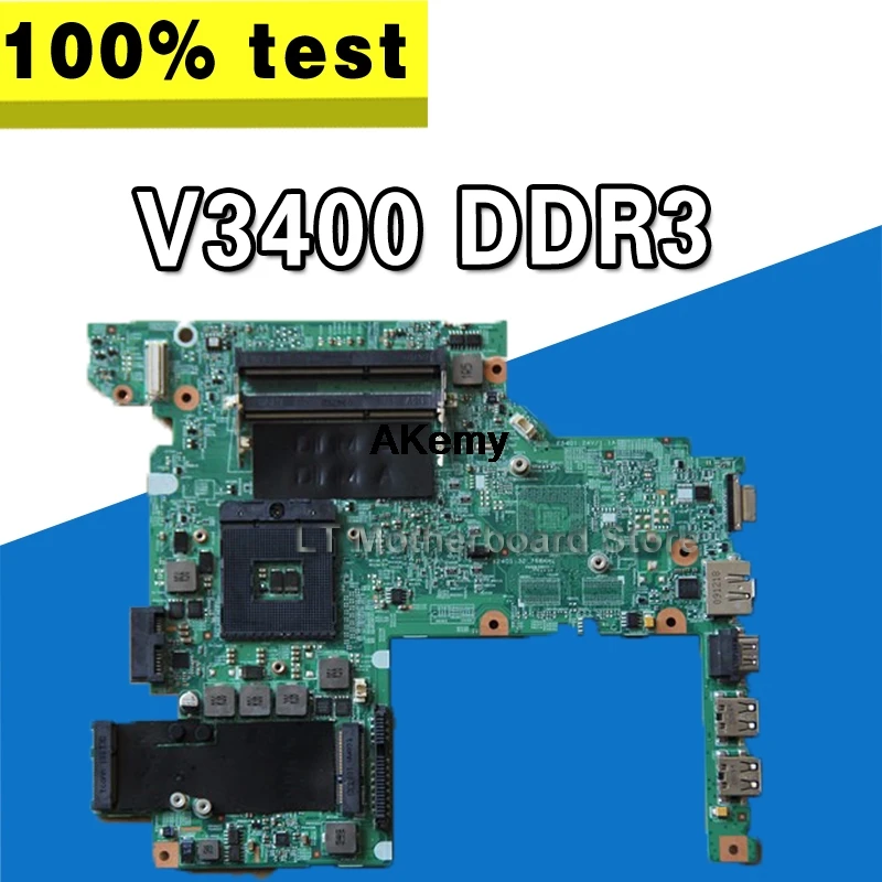 

For Dell V3400 Laptop Motherboard CN-0KDVWC 48.4ES11.011 DDR3 ALL FUNCTIONS TESTED