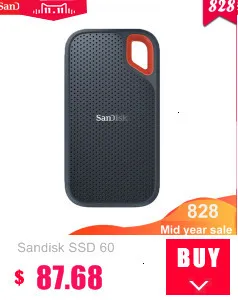 Натуральная sandisk SSD 600 550 МБ/с. 500 Гб внешний твердотельный накопитель на жестком диске USB 3,1 Интерфейс для ноутбука, настольного компьютера, ПК, игровой компьютер