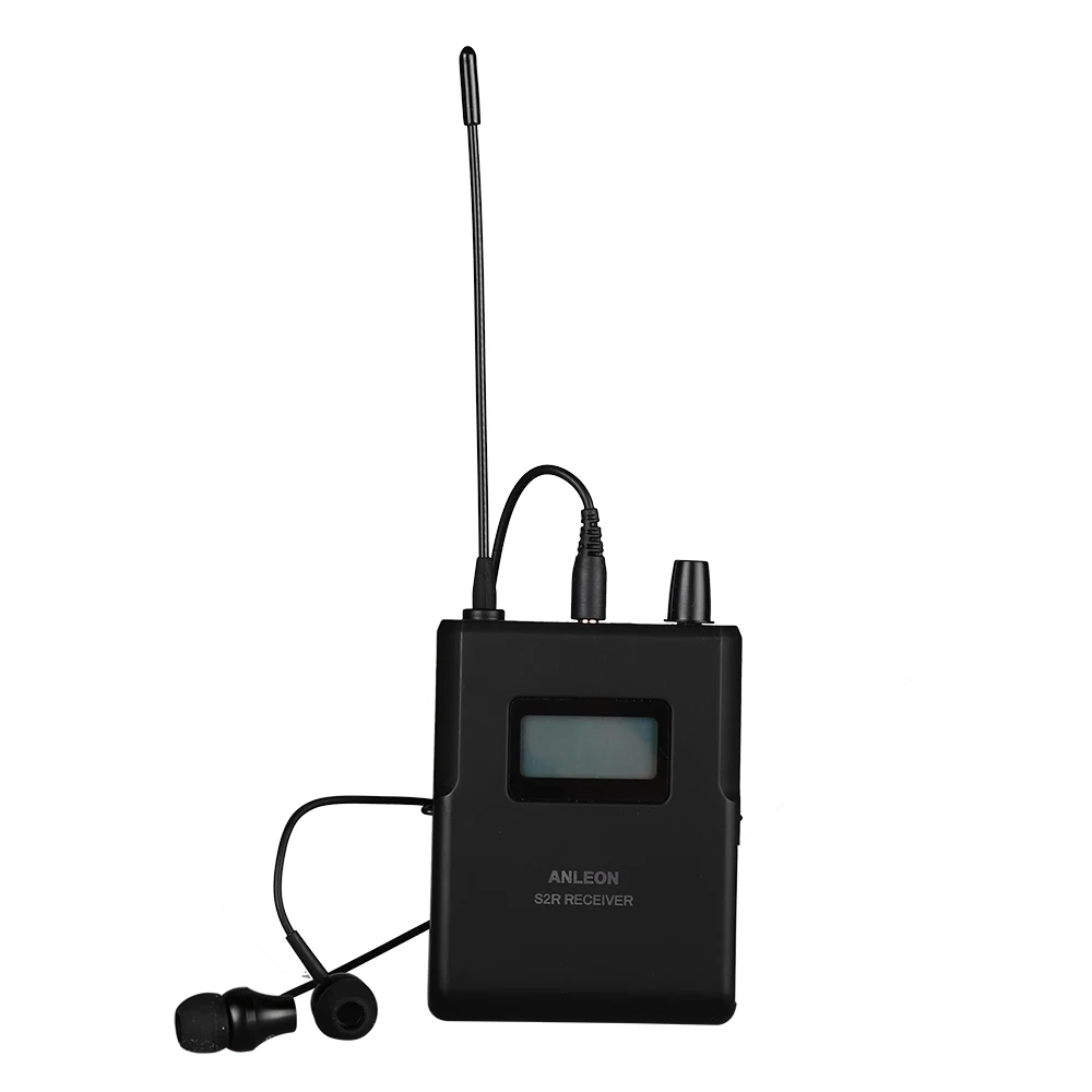 US $158.26 For ANLEON S2 UHF Stereo Wireless Monitor System 670680MHZ 4 Frequencies Professional Digital Stage InEar Monitor System