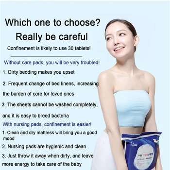 

10x Disposable Puerperium nursing pad 60 * 90cm nursing mat during thickening after delivery