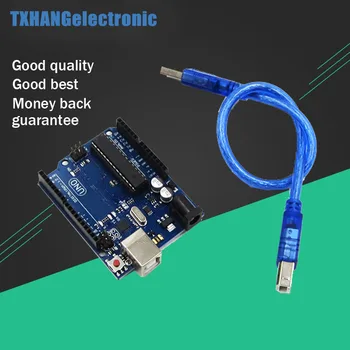 

For arduino UNO R3 MEGA328P ATMEGA16U2 Development Board Without USB Cable for arduino uno rev3 r3 diy electronics