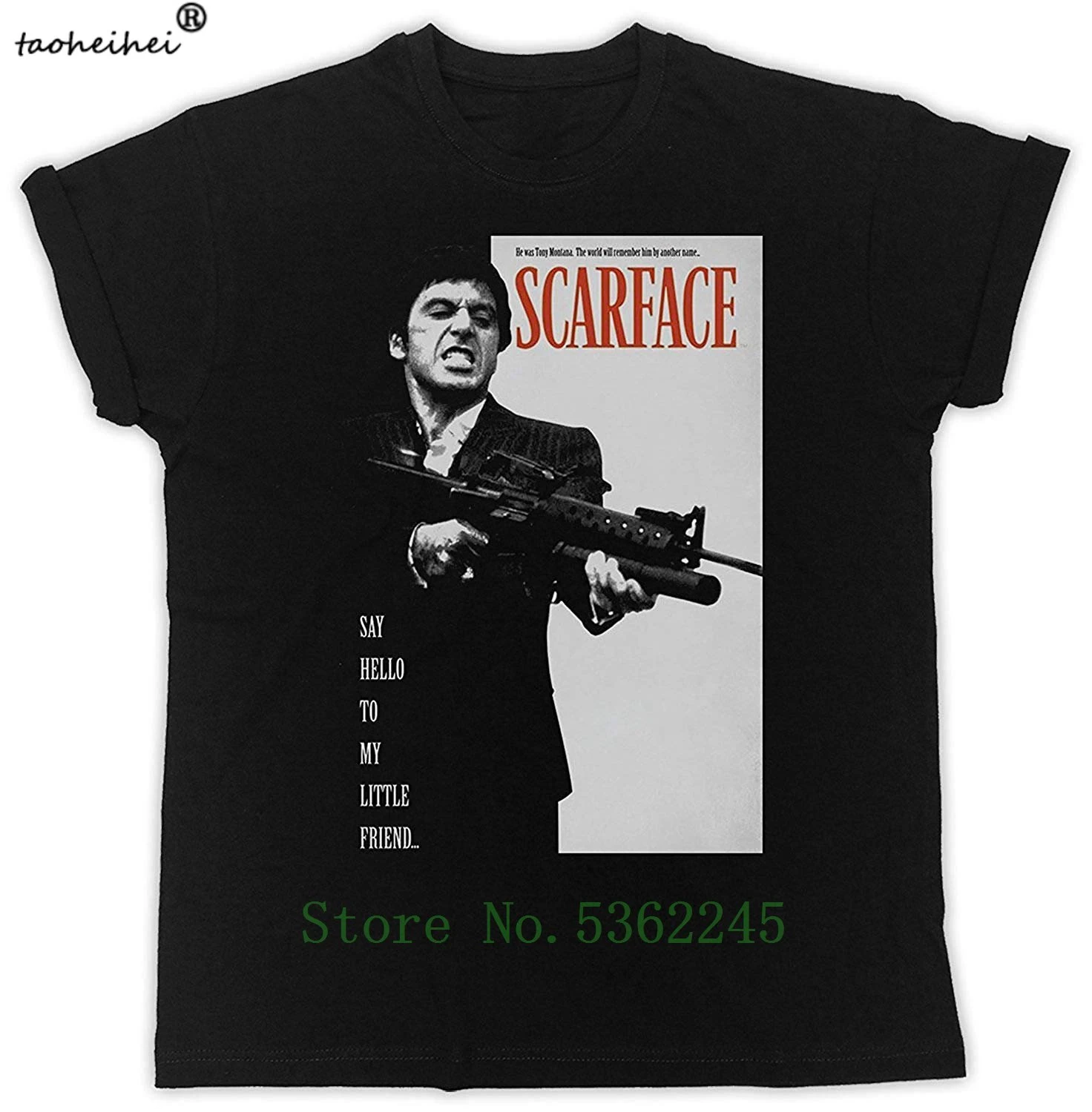 Scarface designer t shirt Clearance