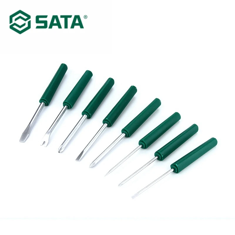 Набор прецизионных отверток SATA 9 шт. для ремонта дома ручной инструмент отвертка