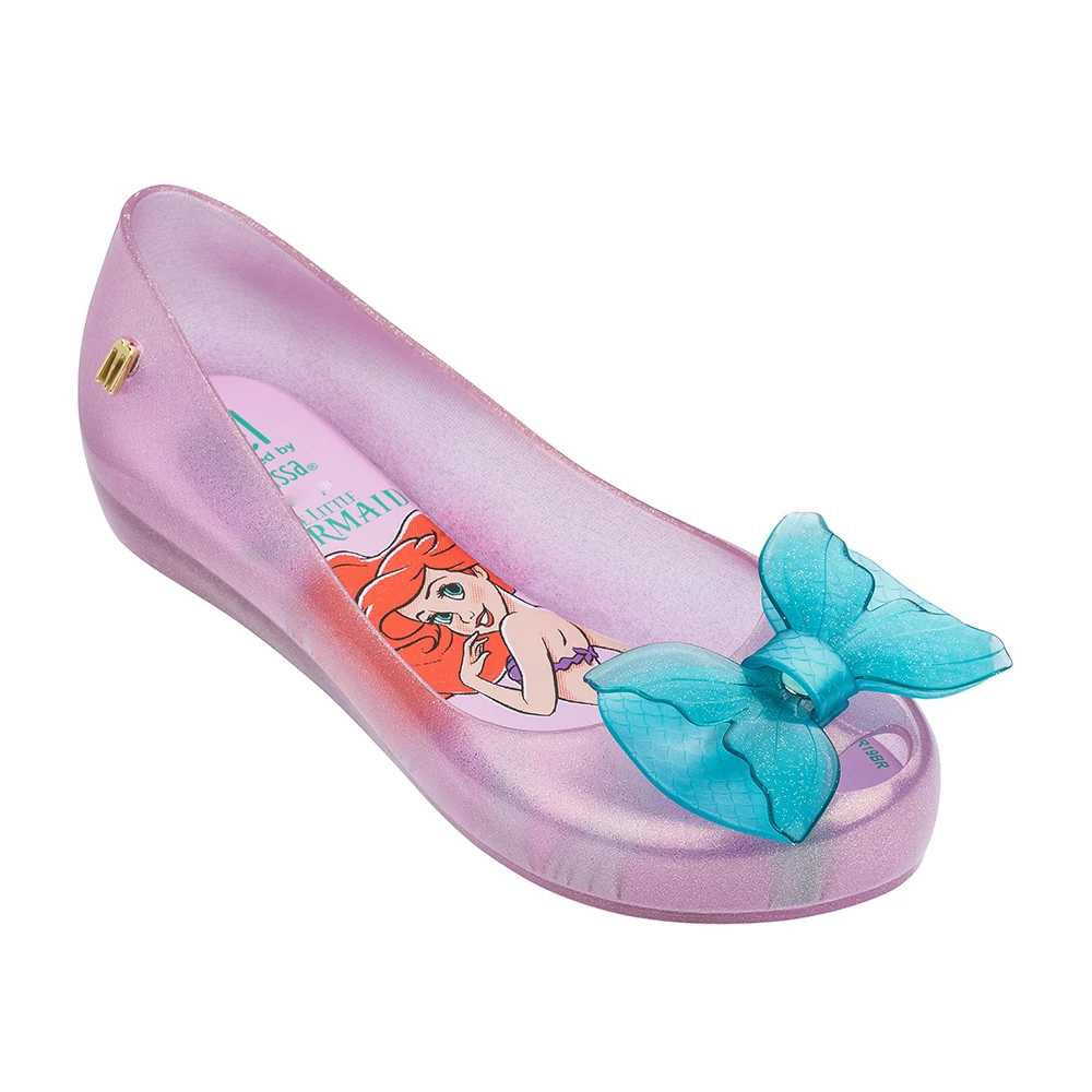 Мини Melissa/сандалии для девочек; обувь для маленьких детей; Летняя обувь из мягкой кожи; 3 цвета; детская обувь принцессы для свадьбы, вечеринки, дня рождения
