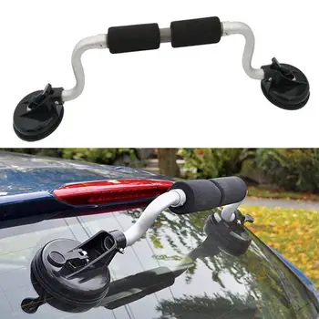 

76*22CM Aviation Aluminum Kayak Rack Suction Cup Holder Canoe Mount Ship Roller Suction Boat Roller For Most Car SUV