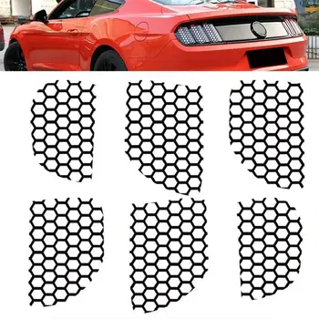 

Cover Taillight Stickers For Ford Mustang 2015-2017 Black Exterior Rear