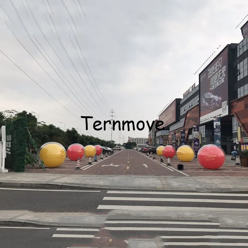 ПВХ надувной наземный двухслойный воздушный шар большой надувной шар для украшения рекламный шар/надувные большие воздушные шары