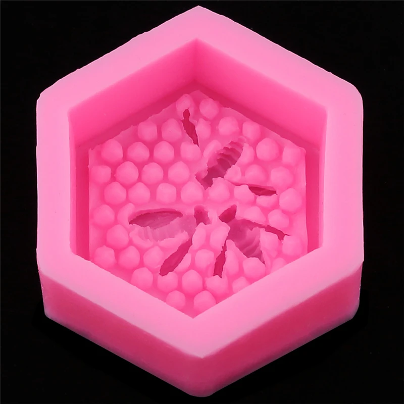 Aomily Мода 3D соты силиконовые формы для шоколада мыло формы свечи формы из полимерной глины ремесла формы мыла льда блок базовый инструмент