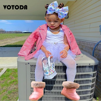 

Kids Shoes Snow Boots Winter Warm Boots Children Rabbit Fur Soft Bottom Ankle Boots Unisex Non-slip Outsole Plush Cotton Shoes