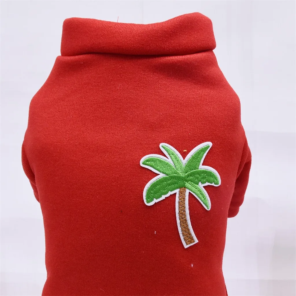 Набор гель-лаков для ногтей для домашних животных, теплая одежда для мелких больших собак, зимняя Толстовка для щенков, одежда для домашних собак, сиамская плюшевая одежда