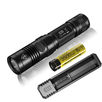 

NITECORE EC20 Handheld Flashlight XM-L2 T6 max 960 lumen beam throw 222 meter outdoor sports torch search reacue EDC Light