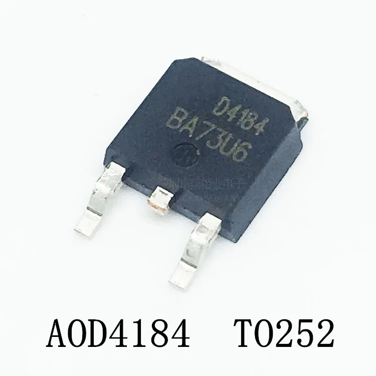 20 шт. AOD4184A TO-252 D4184A TO252 AOD4184 D4184 40V/50A | Бытовая техника