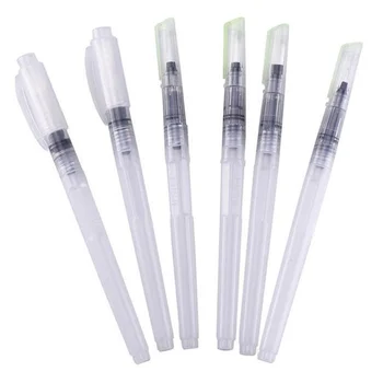 

6pcs Water Coloring Pen Water Brush Watercolor Calligraphy Painting Tool Set