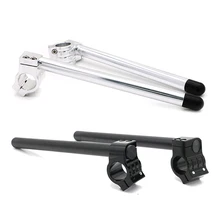 Мотоцикл с ЧПУ зажим на руле Универсальный 31-51 мм вилка зажим на ручке для Honda Suzuki Yamaha Kawasaki BMW Aprilia