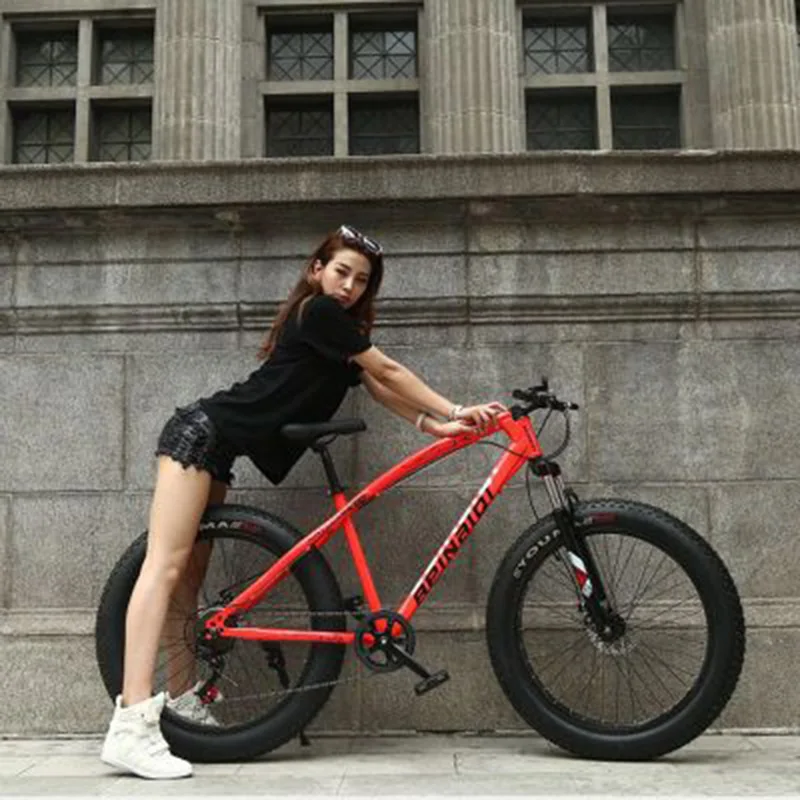 24-inch Snowmobile 4.0 Widened Big Tyre Variable Speed Fat Tyre Buffer Mountain Bike Beach Car 24-inch Snowmobile 4.0 Widened Big Tyre Variable Speed Fat Tyre Buffer Mountain Bike Beach Car